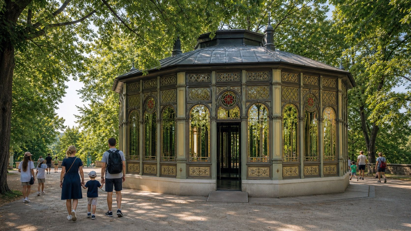 Зеркальный лабиринт на Петршине: короткий аттракцион без завышенных ожиданий